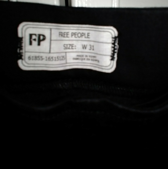 Free People Frayed Hem Jeggings - Picture 8 of 8